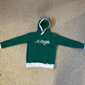 AMERICAN EAGLE GREEN HOODIE